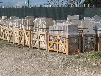 DES PIERRES VIEILLES DE RÃ¨CUPÃ¨RATION TRÃ¨S ANCIENNES IDÃ¨AUX POUR PAVER DES TERRASSES ET DE GRANDS ESPACES, COUPÃ¨ES Ã 3 CM.DES GRANDS STOCKS EN MAGASIN