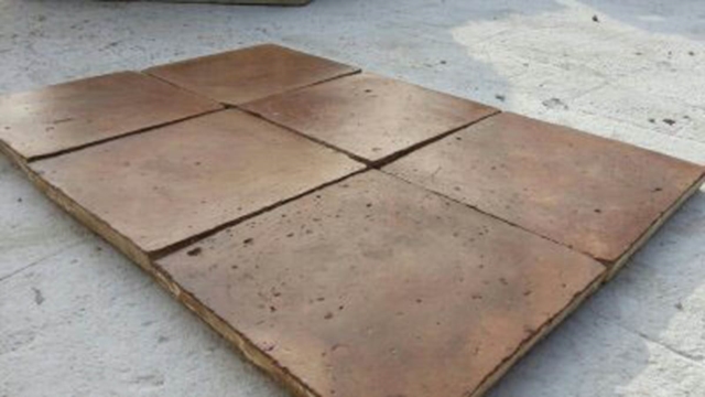 Antique Reclaimed terra cotta tiled floor Antique Reclaimed terra cotta tiled floor